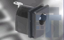 KLDPX-0207-A Соединители питания для постоянного тока 2mm PANELMNT JACK SOLDER EYELETS