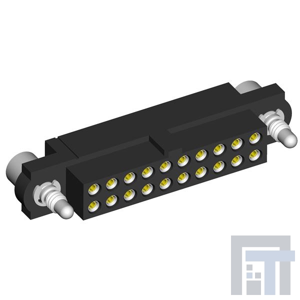 M80-4C11005FC Электропитание платы 05+05 WAY FEM S/BORE 101LOK