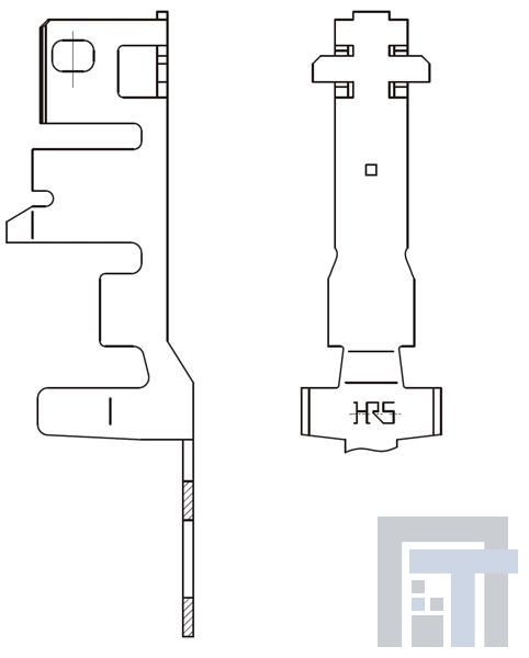 MDF51-24SCF(40) Электропитание платы FEMALE CRIMP CONTACT 24 AWG