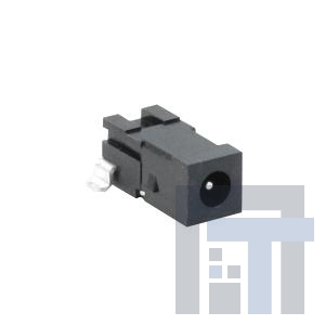 PJ-031H-SMT-TR Соединители питания для постоянного тока power jack, 0.65 x 2.8 mm, horizontal, SMT, high current, 1 switch, T/R packaging