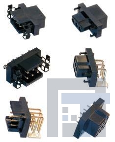 PM103FBAOST Сверхмощные разъемы питания 1Rx3P STRT PCB RECPT SLDR SCREW W/O LATCH