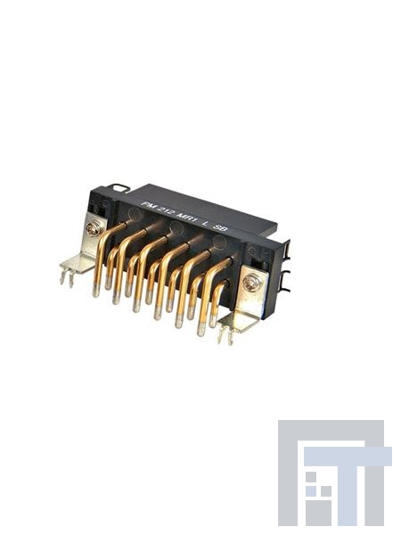 PM212MRALSB Сверхмощные разъемы питания 2Rx6P R/A PCB MALE BRACKET W/ LATCH