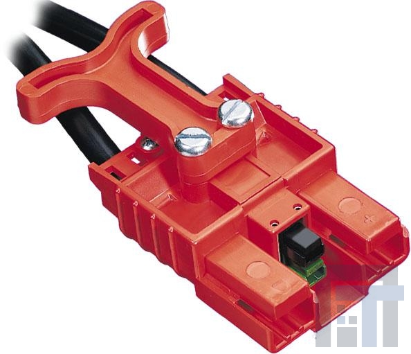 SBE80RED16MMHDL Сверхмощные разъемы питания SBE80 RED HSG W/ HANDLE/CONT/CLMP/HDW