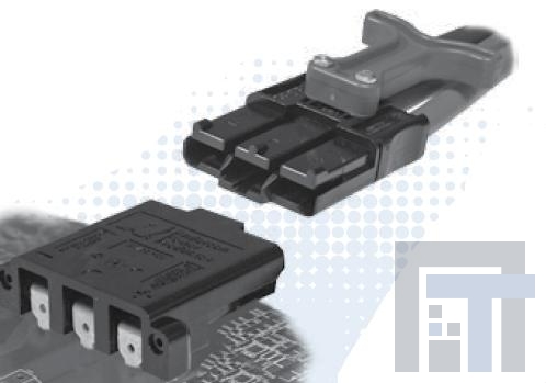 SBS75GPRBLK-BK Сверхмощные разъемы питания SBS75G PCB CONNECTOR BLACK