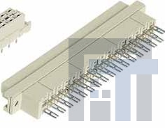 09042326823 Разъемы DIN 41612 32P SLDR TYPE D OPEN LUG