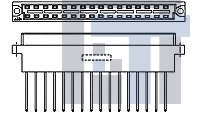 1-1393654-5 Разъемы DIN 41612 V42254B7200C930= PC612 MESSERLE