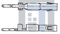 1-205172-2 Разъемы стоек и панелей SOCKET CONTACT ASY L.P.