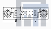 1-532428-0 Высокоскоростные/модульные разъемы HDI RECP ASSY 2 ROW 110 POS