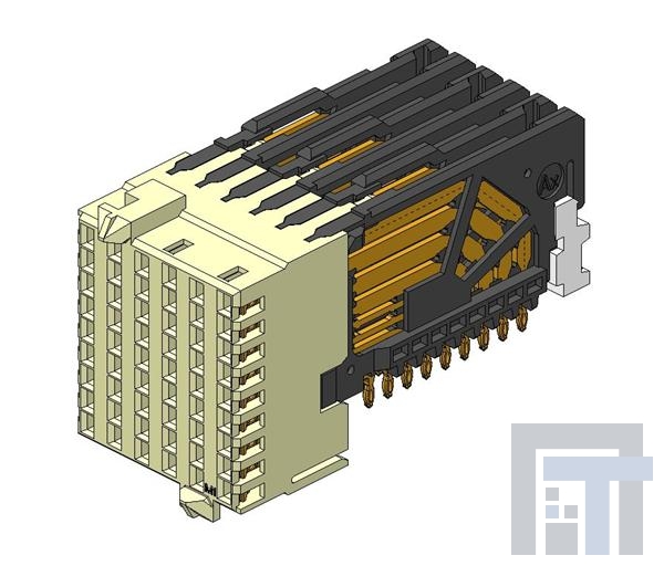 10053656-101LF Высокоскоростные/модульные разъемы AIRMAX RECEPTACLE