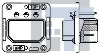 1218638-1 Разъемы стоек и панелей ARINC ASSY MME1P57P-2301(204)