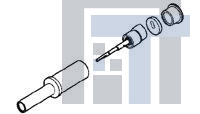 1218687-3 Разъемы стоек и панелей SZ 8 COAX SOC - AFC 240-75 CABLE - O-CRI