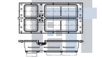 1218688-1 Разъемы стоек и панелей RECPT ASSY ARINC 600,SZ 3