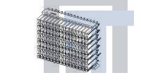 1410965-1 Высокоскоростные/модульные разъемы Backplane 16 Col Multi-gig RT 2
