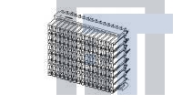 1410966-1 Высокоскоростные/модульные разъемы Backplane 16 Col Multi-gig RT 2