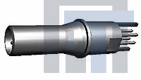 1445626-5 Разъемы стоек и панелей QUADRAX PIN ASY FR-FR SLDR DIP