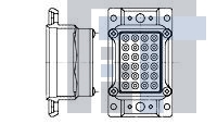 1484791-1 Разъемы стоек и панелей A600,RECPT ASSY 150, FR