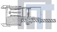 148513-1 Жесткие метрические разъемы TYPE VI PIN CONT M-MATE