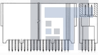 149009-7 Высокоскоростные/модульные разъемы MS, 738PLUG, 160, ASSY, 95