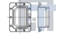 1663114-1 Разъемы стоек и панелей ARINC404 RCPT KIT SPEC SHELL W