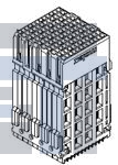 170390-1026 Высокоскоростные/модульные разъемы Impact 4X16 85 Ohm Unguided Mezz 25mm