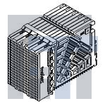 170540-1020 Высокоскоростные/модульные разъемы Impact 85 DC 6x10 Open Sn