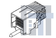 171574-9805 Высокоскоростные/модульные разъемы Impact 4X8 Bottom Gd Ortho D RAM 5.5 .46