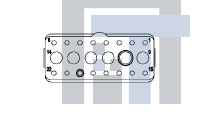 1738151-1 Разъемы стоек и панелей Insert Asy Pin Arr 22 Environ Key B