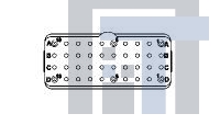 1738186-1 Разъемы стоек и панелей INSERT ASY,PIN E,40-P,KEY A