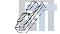 1738282-1 Разъемы стоек и панелей KIT,RCPT SHELL GPRB2HL52N