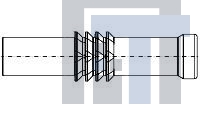 1811633-1 Разъемы стоек и панелей SEAL PLUG