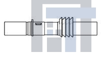 1877040-2 Разъемы стоек и панелей ASY,SOCKET,QUADRAX .231 CRIMP WIRE SEAL