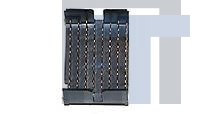 1934311-1 Жесткие метрические разъемы Tin Man Recept Assy 4 pair10 Column