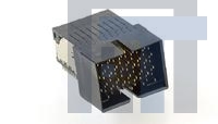 1934360-1 Жесткие метрические разъемы Tinman R/A Header Assy 3x8 Double