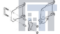 200686-4 Разъемы стоек и панелей 14 PL. STRAIN RELIEF CLAMP
