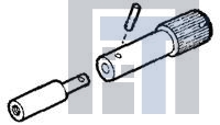 201088-1 Разъемы стоек и панелей JACKSCREW-FEMALE