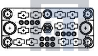 202478-2 Разъемы стоек и панелей 29 RCPT BLOCK W/ CF