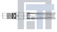 205117-2 Разъемы стоек и панелей SOCKET CONTACT TAPED