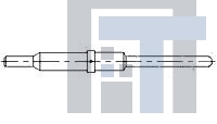 205548-2 Разъемы стоек и панелей PIN CONTACT, SZ 16