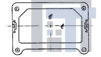 205566-2 Разъемы стоек и панелей RETAINER PLATE