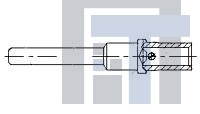 205763-5 Разъемы стоек и панелей PIN CONT SZ 12 ARINC