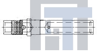 205851-1 Разъемы стоек и панелей SOCKET 12