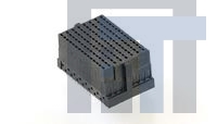 2065024-1 Высокоскоростные/модульные разъемы Tinman 5pr10col 15MM stk vert rec assy
