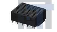 2102438-2 Высокоскоростные/модульные разъемы VERT MODULE DIFFPAIR TIN LEAD