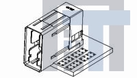 2169869-1 Высокоскоростные/модульные разъемы IMP PWR 5PR R/A Hdr 6.9 6.9 Tin