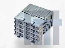 2170903-1 Жесткие метрические разъемы RECEPTACLE HM-EZD+ 4PAIRS 10COLUMNS