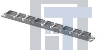 2226784-3 Высокоскоростные/модульные разъемы BACKPLANE 9 BAY SHELL