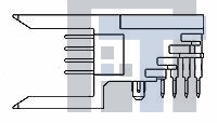 223513-2 Высокоскоростные/модульные разъемы 2MM HEADER