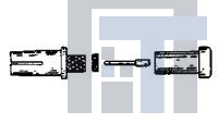 225796-2 Разъемы стоек и панелей ARINC SOC SIZE 7