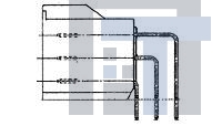 282327-1 Жесткие метрические разъемы UPC 48 Pos Plug Housing