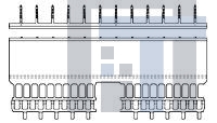 352029-2 Жесткие метрические разъемы Z PACK